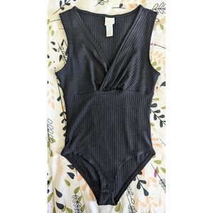 🚫SOLD🚫 H&M Black Sleeveless Body Suit
